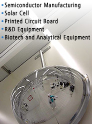 Semiconductor Manufacturing, Solar Cell, Printed Circuit Board, R&D Equiptment, Biotech and Analytical Equipment